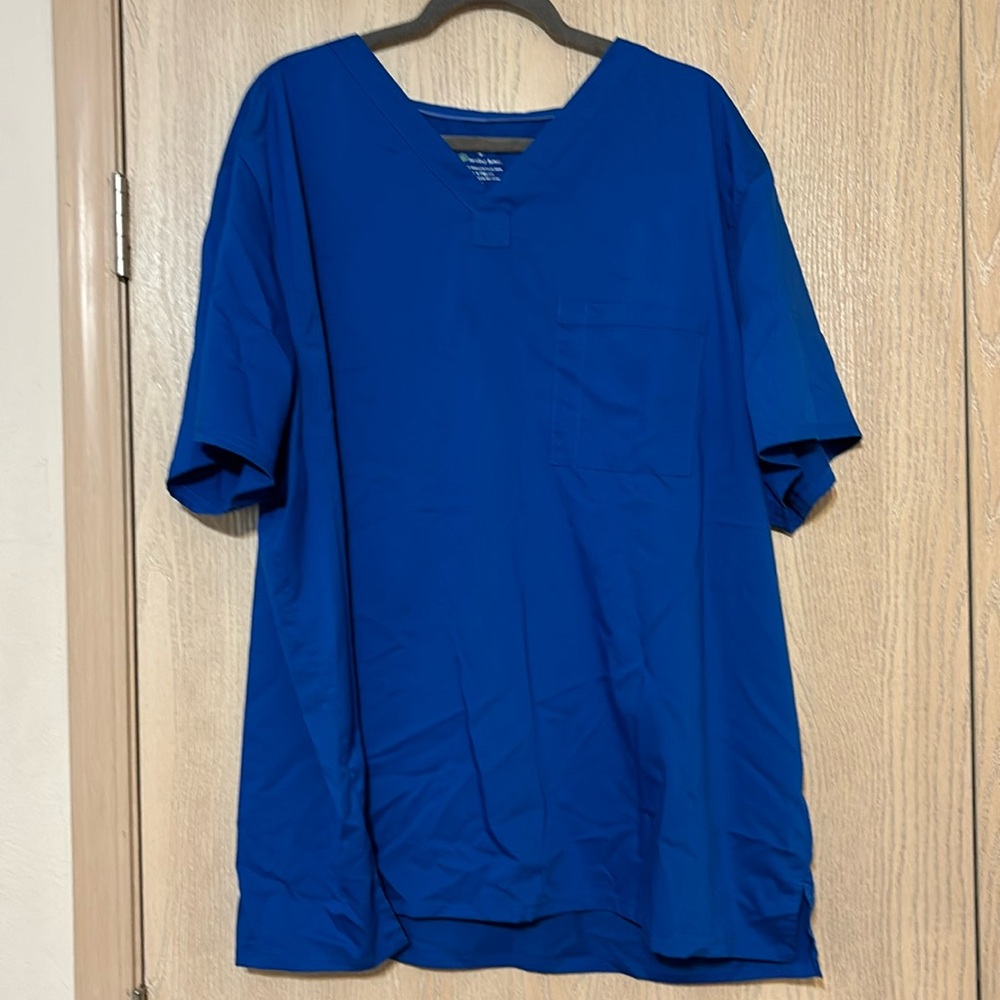 Blue Scrub Top